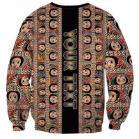 Personalized Ethiopian Tewahedo Angel Orthodox Sweatshirt Black Color