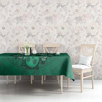 Custom Mexico Guadalupe Football Tablecloth Viva Mexico
