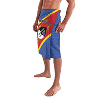 Personalized Eswatini National Flag Day Lavalava Nguni Shield Flag Style