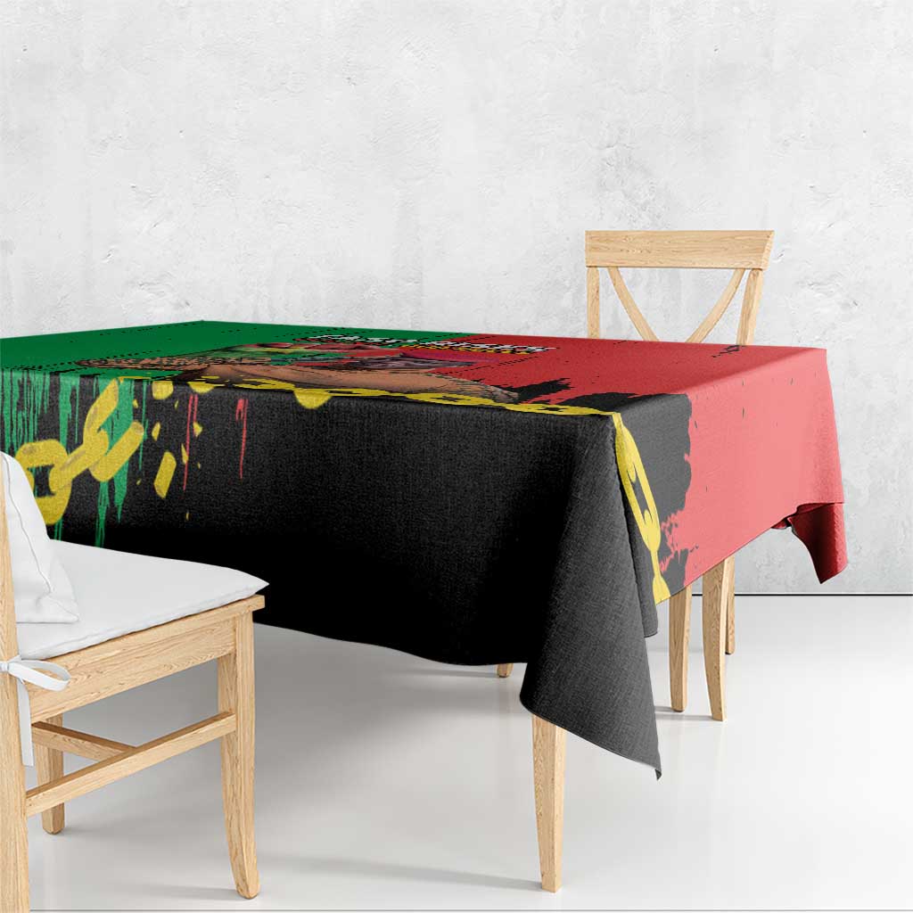 Ibrahim Traore Tablecloth Faso Rises Our Soil Our Rules