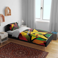 Guinea-Bissau Independence Day Bedding Set Coat Of Arms With Map - Wonder Print Shop