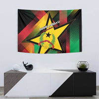 Guinea-Bissau Independence Day Tapestry Coat Of Arms With Map - Wonder Print Shop