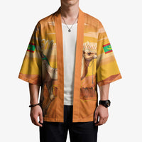 Personalized Mauritania Sahara Kimono Camel With Map - Wonder Print Shop