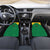 Custom Dominica Football Car Mats Sisserou Parrot Green Color - Wonder Print Shop