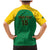 Custom Dominica Football Family Matching Mermaid Dress and Hawaiian Shirt Sisserou Parrot Green Color - Wonder Print Shop