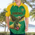 Custom Dominica Football Hawaiian Shirt Sisserou Parrot Green Color - Wonder Print Shop