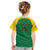 Custom Dominica Football Kid T Shirt Sisserou Parrot Green Color - Wonder Print Shop