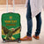 Custom Dominica Football Luggage Cover Sisserou Parrot Green Color