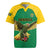 Custom Dominica Football Rugby Jersey Sisserou Parrot Green Color - Wonder Print Shop