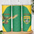 Custom Dominica Football Skinny Tumbler Sisserou Parrot Green Color - Wonder Print Shop