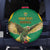 Custom Dominica Football Spare Tire Cover Sisserou Parrot Green Color - Wonder Print Shop