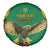 Custom Dominica Football Spare Tire Cover Sisserou Parrot Green Color - Wonder Print Shop