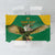 Custom Dominica Football Tablecloth Sisserou Parrot Green Color - Wonder Print Shop