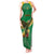 Custom Dominica Football Tank Maxi Dress Sisserou Parrot Green Color - Wonder Print Shop