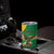 Custom Dominica Football Tumbler Cup Sisserou Parrot Green Color - Wonder Print Shop