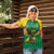 Custom Dominica Football Women Polo Shirt Sisserou Parrot Green Color - Wonder Print Shop