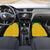 Custom Dominica Football Car Mats Sisserou Parrot Yellow Color - Wonder Print Shop