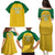 Custom Dominica Football Family Matching Puletasi and Hawaiian Shirt Sisserou Parrot Yellow Color - Wonder Print Shop