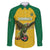 Custom Dominica Football Family Matching Puletasi and Hawaiian Shirt Sisserou Parrot Yellow Color - Wonder Print Shop