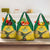 Custom Dominica Football Grocery Bag Sisserou Parrot Yellow Color