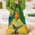 Custom Dominica Football Grocery Bag Sisserou Parrot Yellow Color