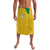 Custom Dominica Football Lavalava Sisserou Parrot Yellow Color - Wonder Print Shop