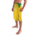 Custom Dominica Football Lavalava Sisserou Parrot Yellow Color - Wonder Print Shop