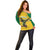 Custom Dominica Football Off Shoulder Sweater Sisserou Parrot Yellow Color - Wonder Print Shop