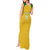 Custom Dominica Football Tank Maxi Dress Sisserou Parrot Yellow Color - Wonder Print Shop