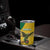 Custom Dominica Football Tumbler Cup Sisserou Parrot Yellow Color - Wonder Print Shop