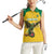 Custom Dominica Football Women Sleeveless Polo Shirt Sisserou Parrot Yellow Color - Wonder Print Shop