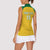 Custom Dominica Football Women Sleeveless Polo Shirt Sisserou Parrot Yellow Color - Wonder Print Shop