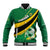 Personalised Dominica Football Baseball Jacket Sporty Style - Wonder Print Shop