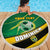 Personalised Dominica Football Beach Blanket Sporty Style - Wonder Print Shop