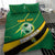 Personalised Dominica Football Bedding Set Sporty Style - Wonder Print Shop