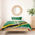 Personalised Dominica Football Bedding Set Sporty Style - Wonder Print Shop