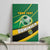 Personalised Dominica Football Canvas Wall Art Sporty Style - Wonder Print Shop