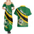 Personalised Dominica Football Couples Matching Summer Maxi Dress and Hawaiian Shirt Sporty Style - Wonder Print Shop