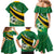 Personalised Dominica Football Family Matching Mermaid Dress and Hawaiian Shirt Sporty Style - Wonder Print Shop