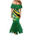 Personalised Dominica Football Family Matching Mermaid Dress and Hawaiian Shirt Sporty Style - Wonder Print Shop