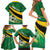 Personalised Dominica Football Family Matching Short Sleeve Bodycon Dress and Hawaiian Shirt Sporty Style - Wonder Print Shop