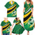 Personalised Dominica Football Family Matching Summer Maxi Dress and Hawaiian Shirt Sporty Style - Wonder Print Shop