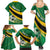 Personalised Dominica Football Family Matching Summer Maxi Dress and Hawaiian Shirt Sporty Style - Wonder Print Shop