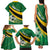 Personalised Dominica Football Family Matching Tank Maxi Dress and Hawaiian Shirt Sporty Style - Wonder Print Shop