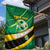 Personalised Dominica Football Garden Flag Sporty Style - Wonder Print Shop