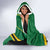 Personalised Dominica Football Hooded Blanket Sporty Style