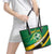 Personalised Dominica Football Leather Tote Bag Sporty Style - Wonder Print Shop