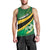 Personalised Dominica Football Men Tank Top Sporty Style - Wonder Print Shop