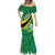 Personalised Dominica Football Mermaid Dress Sporty Style - Wonder Print Shop