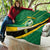 Personalised Dominica Football Quilt Sporty Style - Wonder Print Shop